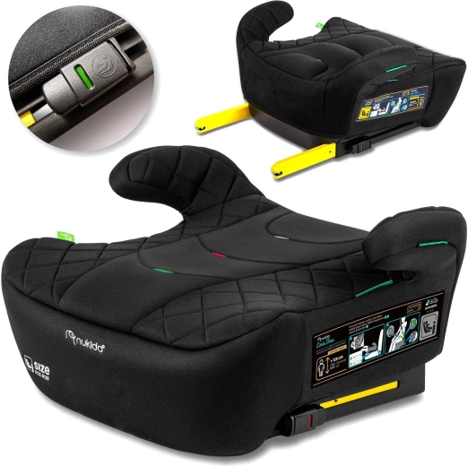 Nukido Louis car booster seat with Isofix i-Size 125–150 cm (22–36 kg)