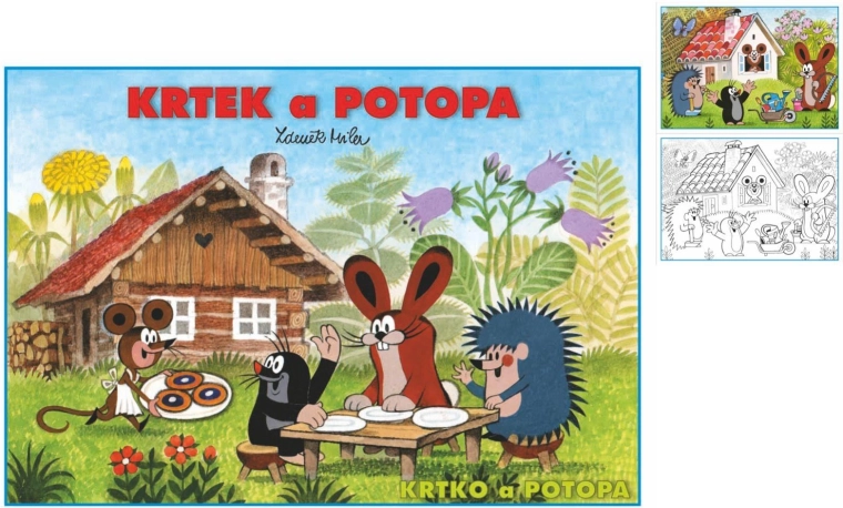 Värvimisraamat A5 Mutike ja veeuputus