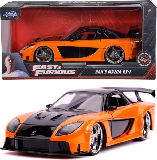 Mazda RX-7 FAST & FURIOUS automudeli 19 cm