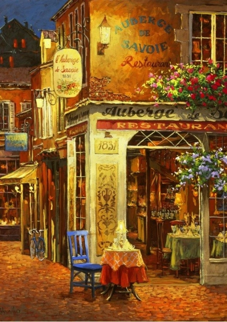 Pusle „Restaurace Auberge de Savoie” 1000 tükki, Bluebird