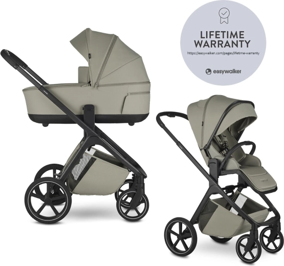 Easywalker kombineeritud lapsevanker Zoey almond taupe