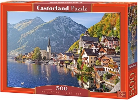 500-tükiline pusle Hallstatt, Austria