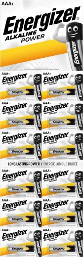 Energizer Power Alkaline AAA mikropatareid, 12 tk