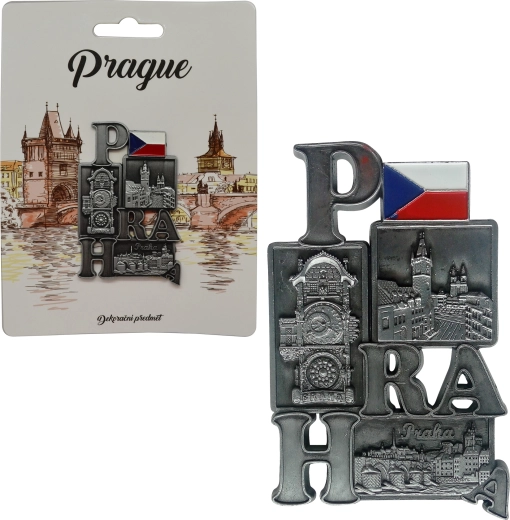 Prague Magnet for Kids