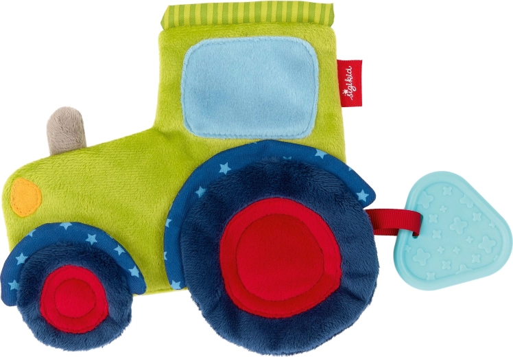 Sigikid cuddly comforter tractor with teether - 1 piece