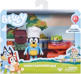 Bluey minikomplekt isa aiagrillimine