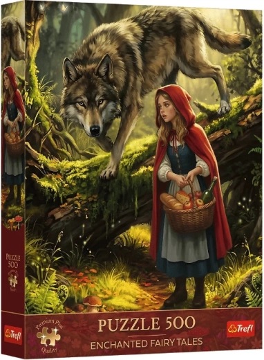 Puzzle Premium Plus 500 Punamütsike ja hunt