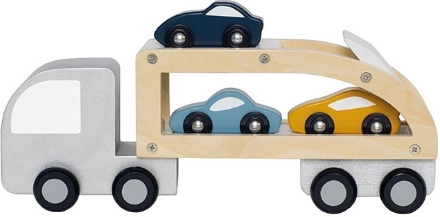 Jabadabado puidust veok eemaldatava haagise ja sportautodega