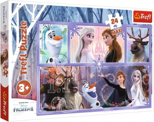 Trefl Disney Frozen maxi puzzle world full of magic 24 pieces