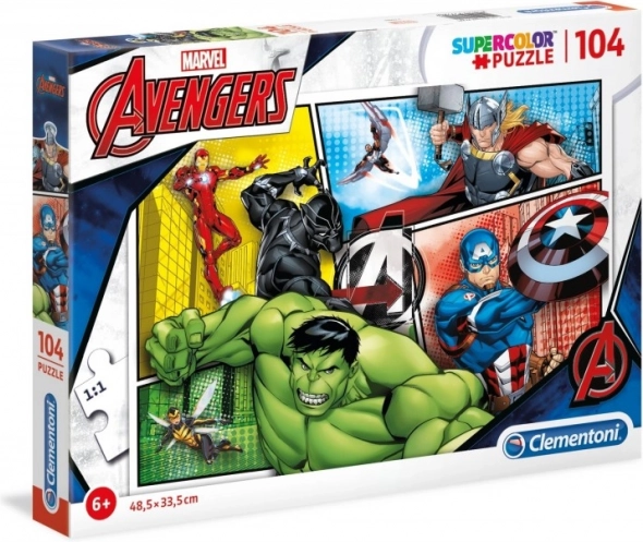 Pusle 104 tükki MARVEL The Avengers