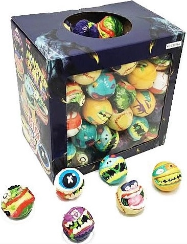Laste pall Monster 6 cm (motiivide segu)