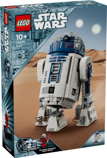 LEGO STAR WARS R2-D2 ehituskomplekt väljapanekuks ja mängimiseks
