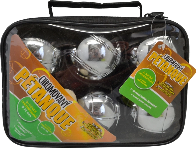 Metal pétanque balls – set of 6 pcs