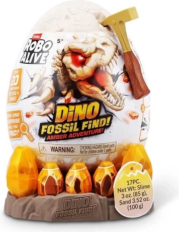 Zuru Robo Alive Dino Fossil Find: Amber Adventure - 1 tk