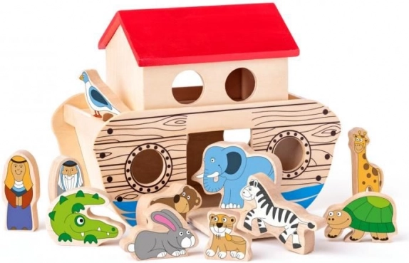 Wooden Toy Noah's Ark