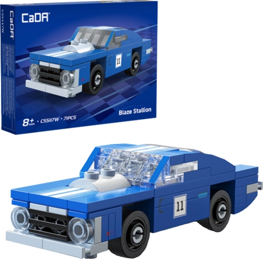 CaDA ehitusklotside komplekt auto Blaze Stallion (71 osa)