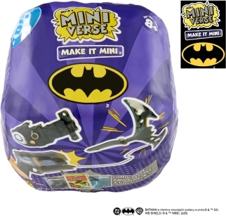 MGA's Miniverse make it mini Batman kollektsionääride mini komplekt - 1 tk