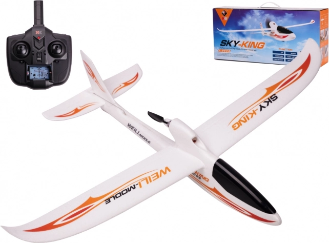 RC lennuk WLtoys Sky King F959S 2,4 GHz – oranž