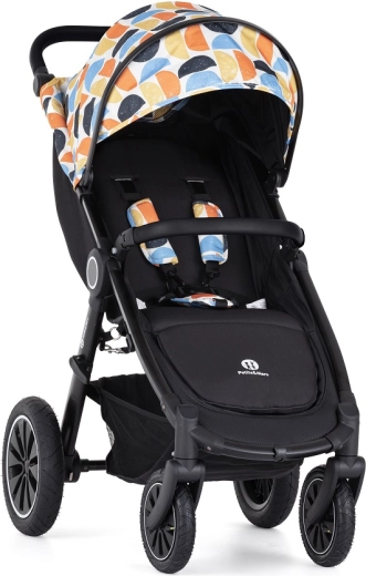 Petite&Mars käru Street+ Air black retro