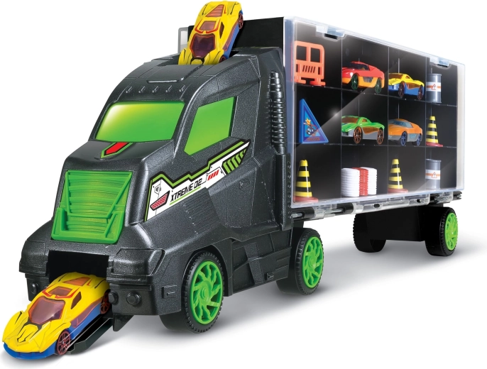 Truck with Metal Cars 48 cm
