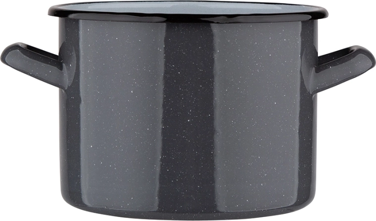 Hall täpiline pott 2,2 l (16 cm, kõrgus 12 cm)