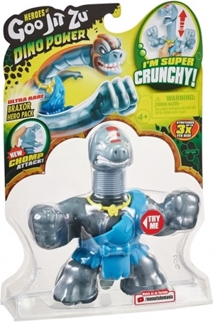 Heroes of Goo Jit Zu Dino Power figure Braxor Super Crunchy