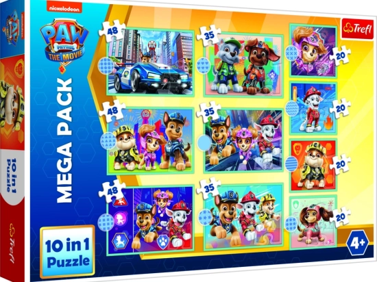 Puzzle 10 in 1 Paw Patrol