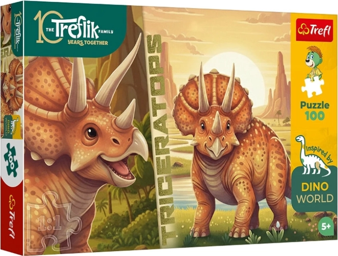 InspiredByDinoWorld pusle triceratops 100 tükki