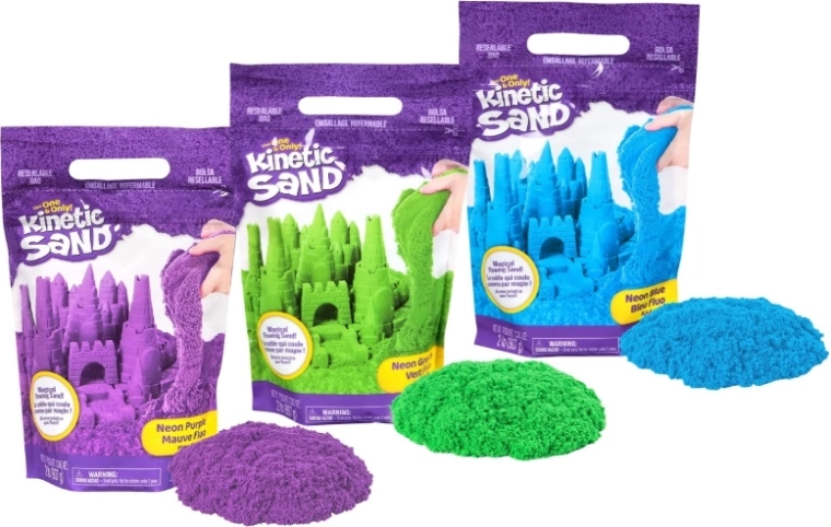 Spin Master Kinetic Sand Colour Sand – colored kinetic sand (assorted)