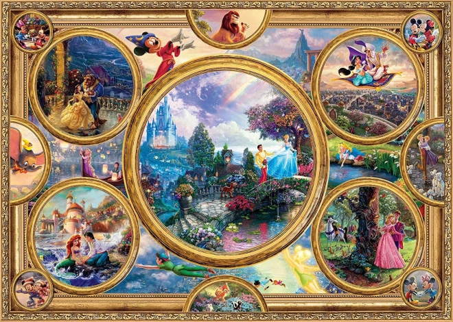 Pusle SCHMIDT Disney kollaaž 2000 tükki