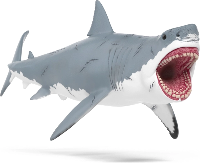 Megalodon Shark Figure – realistic marine predator for kids