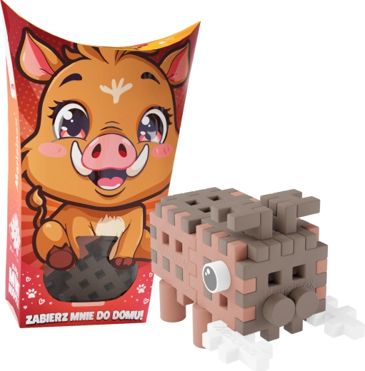 Mini Waffle Pocket Pets ehituskomplekt – metssiga
