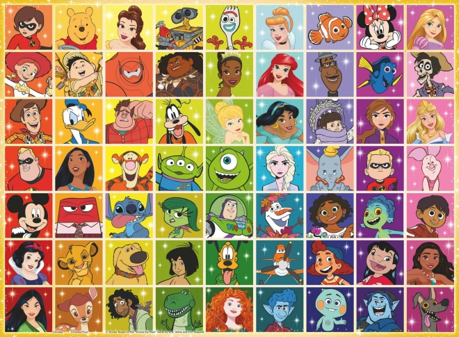 RAVENSBURGER pusle Disney tegelased XXL 100 tükki