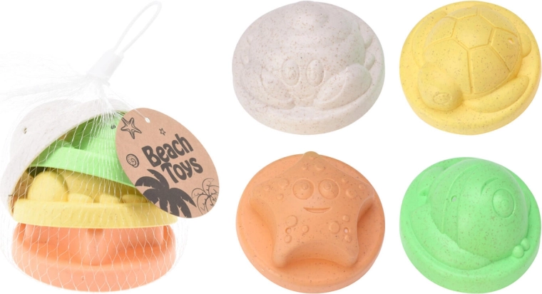 Sand Molds Sea Animals – set of 4 pcs