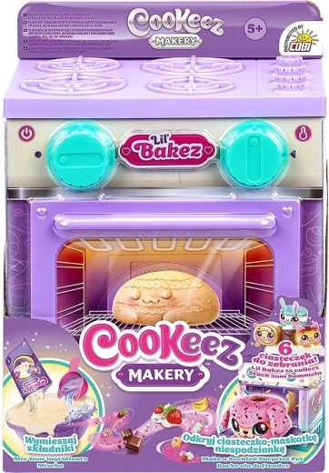 Loominguline komplekt COOKEEZ MAKERY – võluahi plüüsikute küpsetamiseks