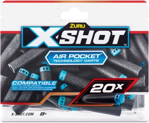 X-Shot Excel varu vahtnooled 20 tk