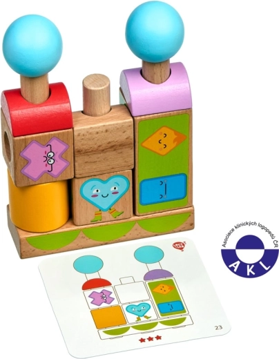 Lucy & Leo kujundid ja emotsioonid – puidust pusle koos mallidega