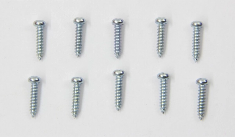 Isekeermestavad plekikruvid M2,9 × 13 mm, 10 tk JAMARA