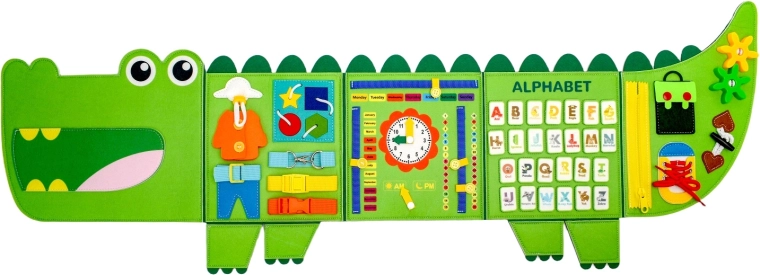 2Kids Toys soft activity board crocodile