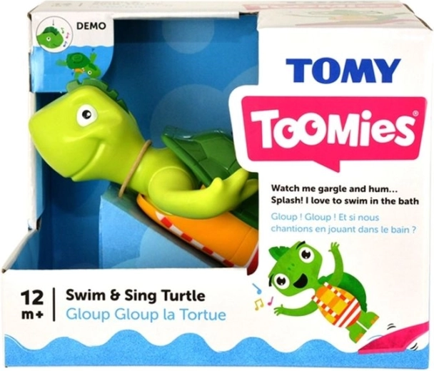 Tomy Toomies üleskeeratav vannikilpkonn – laulab ja ujub