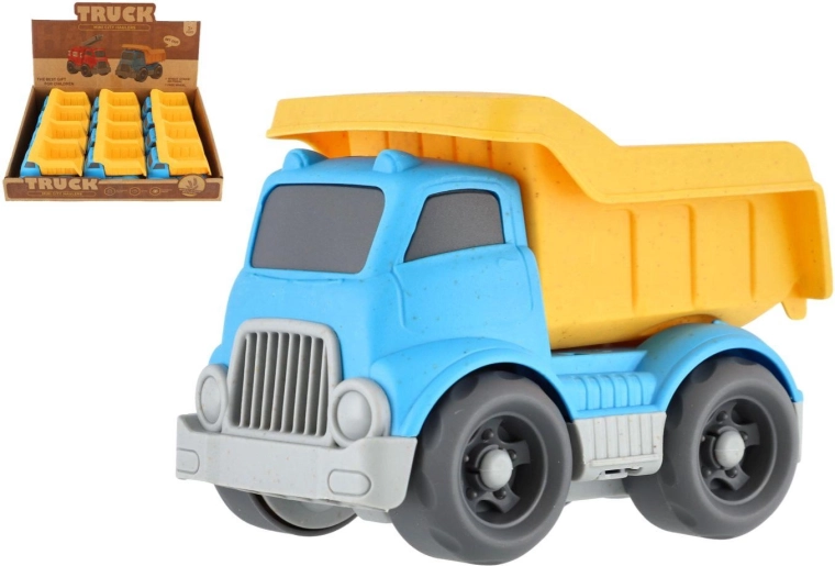Mini Construction Dump Truck 10 cm (free-rolling) (12 pcs in display box)