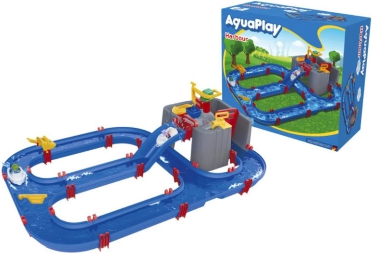 AquaPlay Harbor – water canal set with figurines