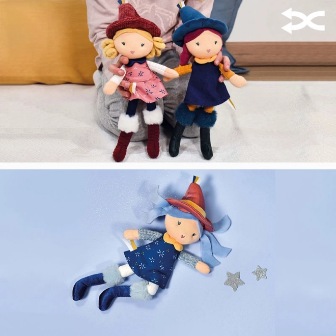 Doudou jolijou fabric doll witch 24 cm