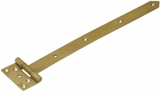 Väravahing 400 × 45 × 90 × 35 × 3 mm, kollaselt tsingitud