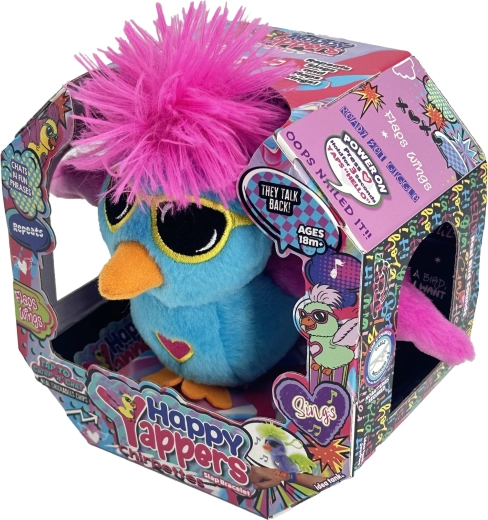 Steppos Happy Yappers Bella – interactive plush bird