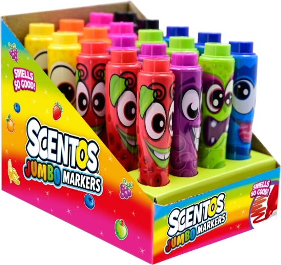 Scented jumbo marker Scentos Funny Face 1 pc