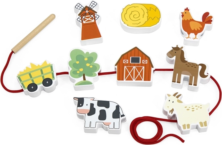 Puust farm nööriga