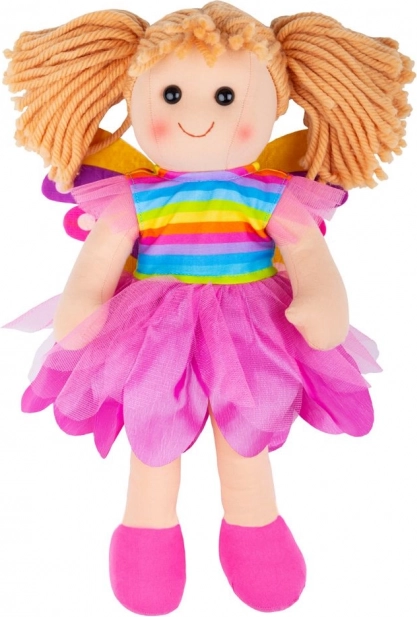 Fabric Doll Chloe 34 cm from Bigjigs Toys