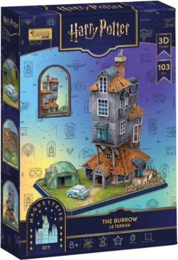 Cubic Fun 3D pusle Harry Potter Nora – Weasleyde kodu