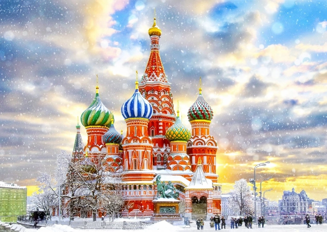 Pusle Püha Vassili katedraal, Moskva 1000 tükki ENJOY